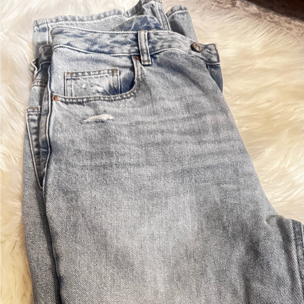 PacSun Men's Light Gray Relaxed Jeans